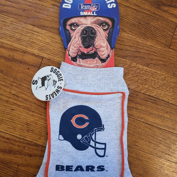 NFL Chicago Bears Dog Sweater Size Small 10'' Warm and Cozy VINTAGE Brand New T4 - Picture 1 of 6